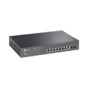 Switch PoE JetStream SDN Administrable 8 puertos 10/100/1000 Mbps + 2 puertos SFP, 8 puertos PoE, 150W, administración centralizada OMADA SDN