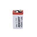 Pila 9V @ 1200 mAh / Alta Capacidad ( No recargable )