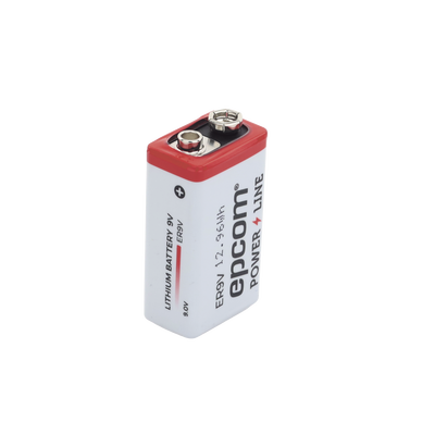 Pila 9V @ 1200 mAh / Alta Capacidad ( No recargable )