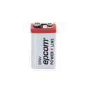 Pila 9V @ 1200 mAh / Alta Capacidad ( No recargable )