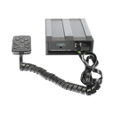 Sirena Vehicular de 100W de Potencia, Con Controlador Unimando Para Tonos, 2 Salidas Auxiliares y Microfono