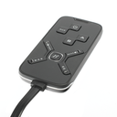 Sirena Vehicular de 100W de Potencia, Con Controlador Unimando Para Tonos, 2 Salidas Auxiliares y Microfono
