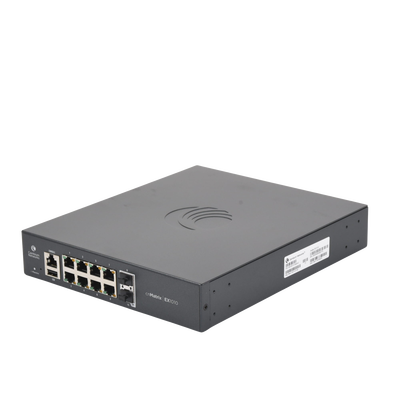 Switch cnMatrix EX1010  de 8 puertos Gigabit Ethernet y 2 SFP, Capa 2,  gestión en la nube