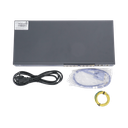 OLT de 4 puertos EPON con 8 puertos Uplink (4 puertos Gigabit Ethernet + 4 puertos Gigabit Ethernet SFP) , hasta 256 ONUS,