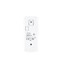 (AX PRO) Detector Inalámbrico de Ruptura de Cristal / 3 en 1 / Soporta 2 Zonas Cableadas / Rango de Detección de 8 mts / Ángulo de 120° de Cobertura