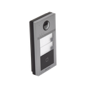 Videoportero IP (IP65 + IK08) con Llamada y apertura desde APP Hik-Connect / Soporta 2 Departamentos / PoE Estandar  / Interfaz WEB para configuración / 2 puertas