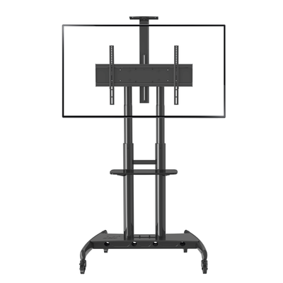 Soporte de Pantalla con Ruedas / Compatible con Monitores de 55 "a 90" / Base para Colocar Accesorios Adicionales / Vesa 200*200 - 800*500