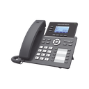 Teléfono IP Grado Operador, 3 líneas SIP con 6 cuentas, 10 botones BLF, puertos Gigabit PoE, codec Opus, IPV4/IPV6 con gestión en la nube GDMS