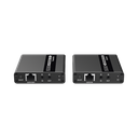 Kit Extensor HDMI para distancias de 70 metros / Soporta resoluciones 720 y 1080P @ 60 Hz / Cat 6, 6a y 7 / Cero Latencia / Uso 24/7 / HDR10 / Salida Loop /  Configuración EDID / Soporta control remoto del equipo fuente / Salida de audio de 3.5mm