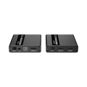 Kit Extensor HDMI para distancias de 70 metros / Soporta resoluciones 720 y 1080P @ 60 Hz / Cat 6, 6a y 7 / Cero Latencia / Uso 24/7 / HDR10 / Salida Loop /  Configuración EDID / Soporta control remoto del equipo fuente / Salida de audio de 3.5mm