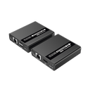 Kit extensor KVM (HDMI y USB) | 40m a 4k@30Hz  | 70m a 1080P@60Hz | Cat 6, 6a y 7 | CERO LATENCIA | HDR | Salida Loop | Salida de audio de 3.5mm |