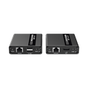 Kit extensor KVM (HDMI y USB) | 40m a 4k@30Hz  | 70m a 1080P@60Hz | Cat 6, 6a y 7 | CERO LATENCIA | HDR | Salida Loop | Salida de audio de 3.5mm |