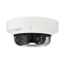Cámara IP Multisensor 6MP ( 3 Sensores de 2MP) WDR 150 DB, Lente Motorizado 3 - 6 MM /  HPOE / IP66 / IK10 / NEMA 4X