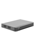 DVR 4 Canales TurboHD + 4 Canales IP / 8 Megapixel (4K) / Acusense (Evita Falsas Alarmas) / Audio por Coaxitron / 1 Bahía de Disco Duro / 4 Entradas de Alarma / 1 Salida de Alarma / H.265+ / Salida de Video en Full HD