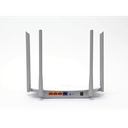 Router Inalámbrico ISP / Doble Banda AC1200 / 4 Antenas Externas / 3 Puertos LAN 10/100/1000 Mbps / 1 Puerto WAN 10/100/1000 Mbps / Compatible con AgiNet Config - AgiNet ACS (herramienta gestión)