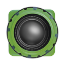 Subwoofer subterráneo | altavoz de 12 in | 400 Watts | 4 Ohms | 70V | conmutable.