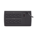 Regulador De Voltaje de 1500VA/750W, Entrada NEMA 5-15P, Con 8 Salidas NEMA 5-15R y Supresión de Picos a 245 Joules