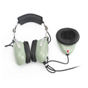 Auriculares estilo Muff-Mic para operaciones de mantenimiento y rampas en aeropuertos