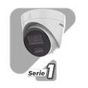 [Dual Light] Turret IP 2 Megapixel / Lente 2.8 mm / 30 mts IR + 30 mts Luz Blanca / Micrófono Integrado / ACUSENSE Lite / Exterior IP67 / H.265 / PoE / ONVIF