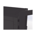 Gabinete Profesional de Piso para Telecomunicaciones de 12UR, 1000 mm Profundidad, Se envía el Gabinete armado.