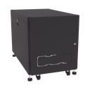 Gabinete Profesional de Piso para Telecomunicaciones de 12UR, 1000 mm Profundidad, Se envía el Gabinete armado.