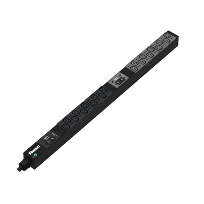 PDU Básico para Distribución de Energía, Enchufe de Entrada NEMA L6-30P, Con 20 Salidas C13, de Instalación Vertical, 208 Vca, 30 Amp