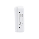 Detector de Ruptura de Cristal Cableado / Interior / 8 Metros de Rango / Ángulo de 120° de Cobertura / Indicador LED