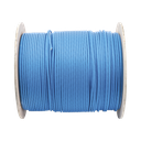 Bobina de Cable Blindado S/FTP de 4 Pares, Cat7, Inmune a Ruido e Interferencias, LSZH (Bajo Humo, Cero Halógenos), Color Azul, Bobina de 500 Metros (1640 Pies)