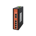 Switch industrial 4 puertos Fast Ethernetcon POE 802.3af/at + 2 puertos UPLINK gigabit