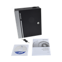 Controlador de Acceso para 4 Puertas y 4 Lectores / Fácil Administración con Software Gratuito / Incluye Gabinete y Fuente de Alimentación 12Vcc/8A / 10,000 Tarjetas / 50,000 Eventos