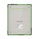 Controlador de Acceso 4 Puertas Administrable en la Nube con Hik-Connect Teams / Interfaz Web / 8 Lectores de Huella o Tarjeta / 100,000 Tarjetas / 10,000 Huellas / Incluye Gabinete y Fuente de Alimentación 12Vcd 8 A / Soporta Batería de Res