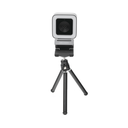 Cámara Web ALTA DEFINICIÓN (1080p) / Aro de Luz Interconstruido / Gran Angular / Micrófono Integrado / Conector USB de 2 mts / Fácil de Instalar / Reducción de Ruido Inteligente