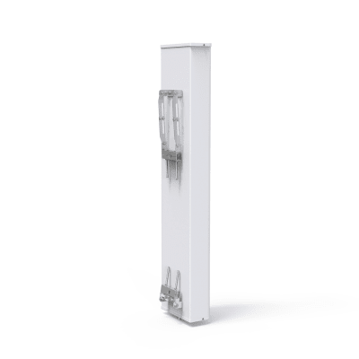 Antena Sectorial para Exterior / Frecuencia 1710-2190 MHz / Ganancia 18 dBi / Ancho de Banda 480 MHz / VSWR ≤1.5 / Potencia Máxima 200W / IP65 / Montaje en Tubo