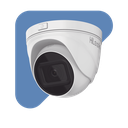 Turret IP 2 Megapixel / Lente Motorizado 2.8 - 12 mm / 30 mts IR EXIR / PoE / Exterior IP67 / dWDR / Micro SD / H.265+