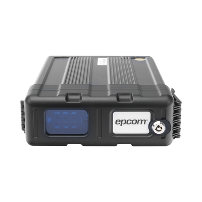 DVR Móvil / Multiplataforma / 4 Canales AHD 2 Megapixel / Almacenamiento en Memoria SD / H.265 / Chip IA Embebido / Soporta 4G / WiFi / GPS