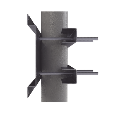 Herraje para Fijación a Pared, Torre o Poste compatible con LP-FORTE-09U-R3.