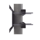 Herraje para Fijación a Pared, Torre o Poste compatible con LP-FORTE-09U-R3.
