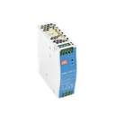 Fuente de poder industrial de 120 W, salida 24 Vcc 5A, entrada 90~264 VCA, Montaje en riel DIN,
