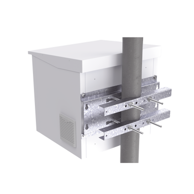 Herraje para Fijación a Pared, Torre o Poste compatible con LP-FORTE-09U-R3.