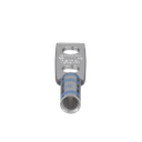 Zapata de compresión LCD6-14A-L para cal. 6 Awg, Doble barreno para tornillo prisionero de 1/4, Espaciado de orificio 16mm, 1 Pz