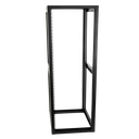 Rack Estándar 19" de 4 Postes, Acero, 45 Unidades, Profundidad Ajustable.