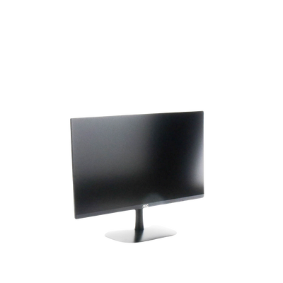Monitor LED de 23.8" VESA, Resolución 1920 x 1080 Pixeles, Entradas de Video VGA/HDMI. Panel VA LCD Backlight LED. Ultra Delgado