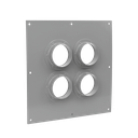 Placa Pasamuros Con Capacidad de 4 Botas de 4