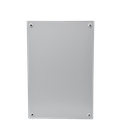 Gabinete de Acero, Nema 4 -IP 66 de 40 x 60 x 25 cm con Platina y certificado UL.