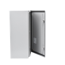 Gabinete de Acero, Nema 4 -IP 66 de 40 x 60 x 25 cm con Platina y certificado UL.