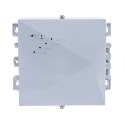 Energizador con tecnología SMT de 12,000Volts-1Joule/ 2500Mts Lineales de Protección / Cercas Electrificadas