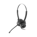 Audífonos USB de Diadema ESTÉREO con Audio HD / Micrófono con Cancelación de Ruido / Calidad para uso en Oficina