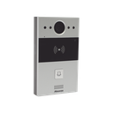 Videoportero de 1 Botón / Lector de Tarjetas MIFARE y PROX EM / Notificación a APP / 100% en la Nube / Notificación por Llamada Telefónica / SIP / ONVIF / IP65 / Cámara 2MP / Panel de Aluminio / Control de 2 Puertas