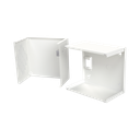 Gabinete para Resguardo de Sirena de 30 W (SF581A o SF581L No incluida), Preparación para Tamper (No incluido).