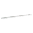 Canaleta LD10 de PVC rígido, con cinta adhesiva para instalación sin herramientas, de 38.4 x 24 x 1828.8 mm, Color Blanco